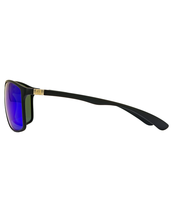Milano (Black/Blue Mirror Polarized Lens)