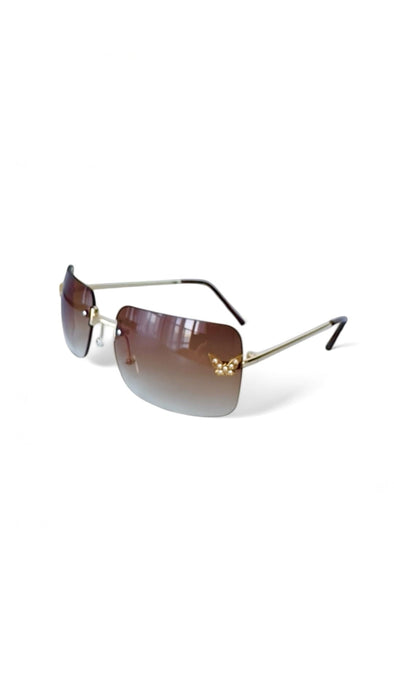Papillon Purple Sunglasses