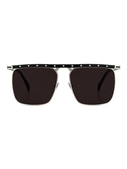 image of sunglasses model SAINT OWEN SAINT OWEN Sunglasses PHOENIX Black | Grey | Silver Studs