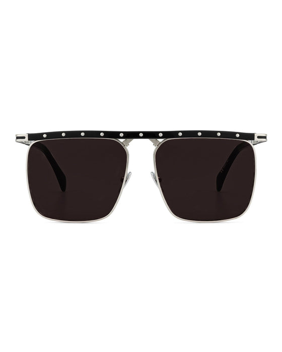 SAINT OWEN Sunglasses PHOENIX Black | Grey | Silver Studs