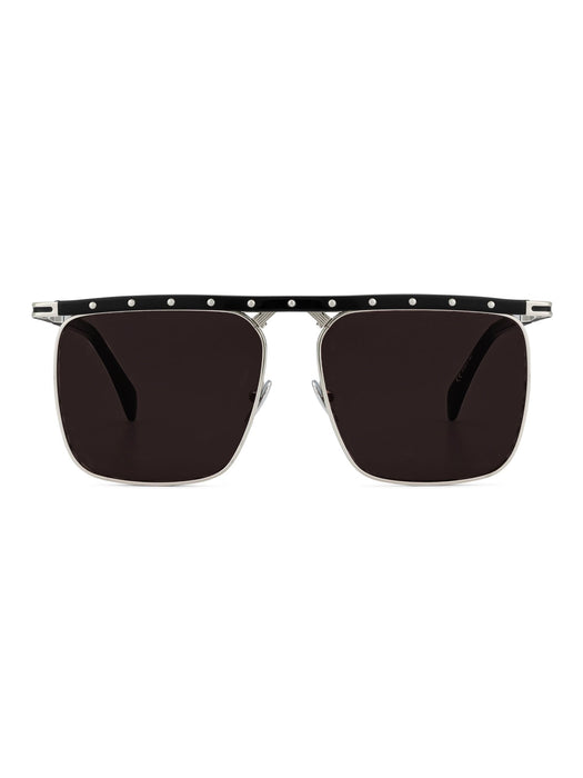 image of sunglasses model SAINT OWEN SAINT OWEN Sunglasses PHOENIX Black | Grey | Silver Studs