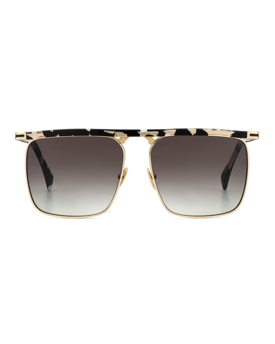 SAINT OWEN Sunglasses PHOENIX Clear Tortoise | Gold
