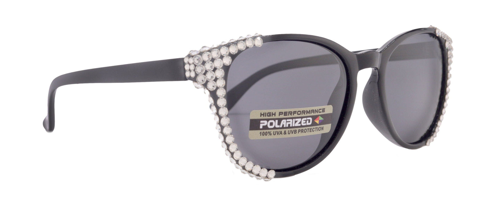 Polarized Premium Fashion  sunglasses with Genuine European Crystals