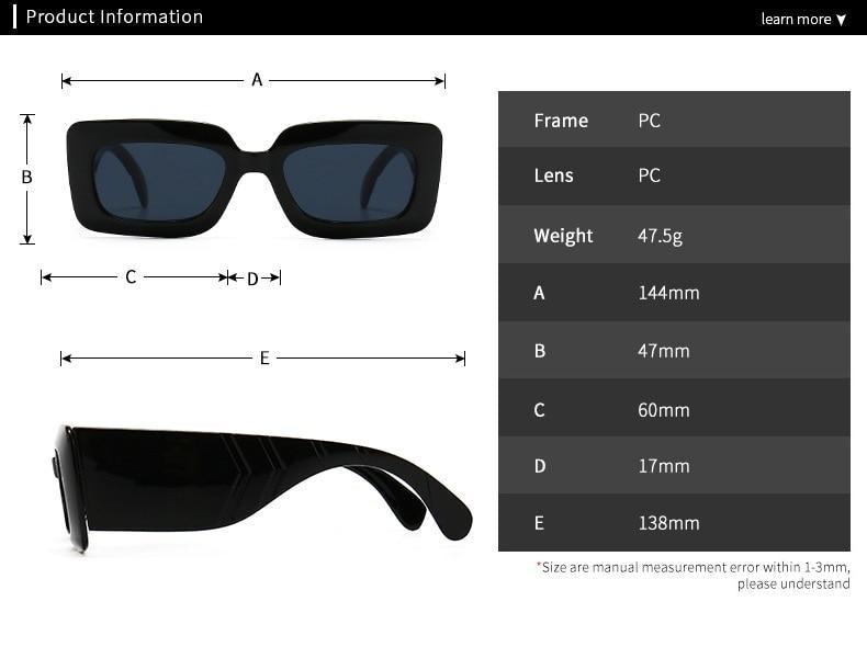 BARCUR Oversized Sunglasses Classic