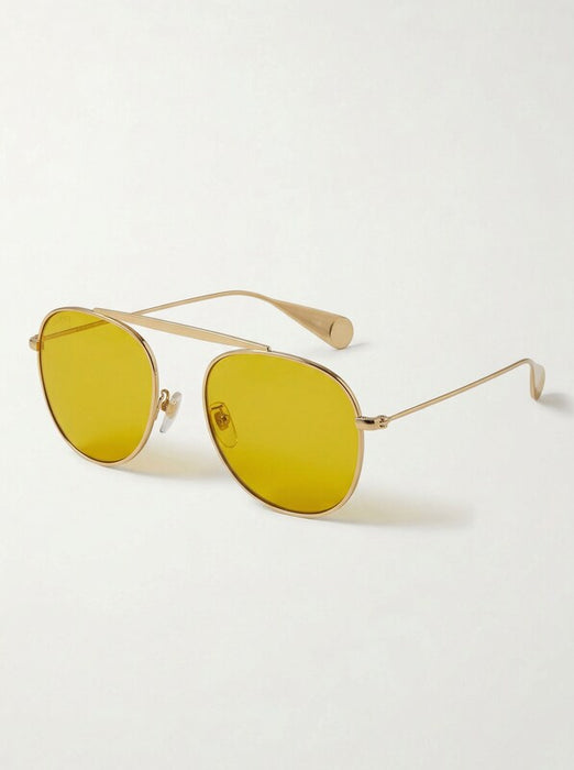 Mirrored Aviator Sunglasses