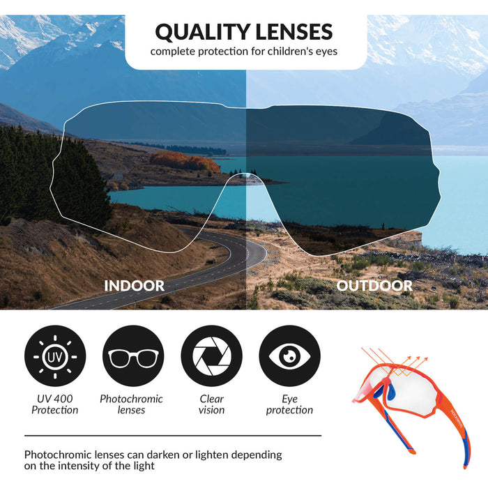 SP314 Kids Photochromic Sunglasses