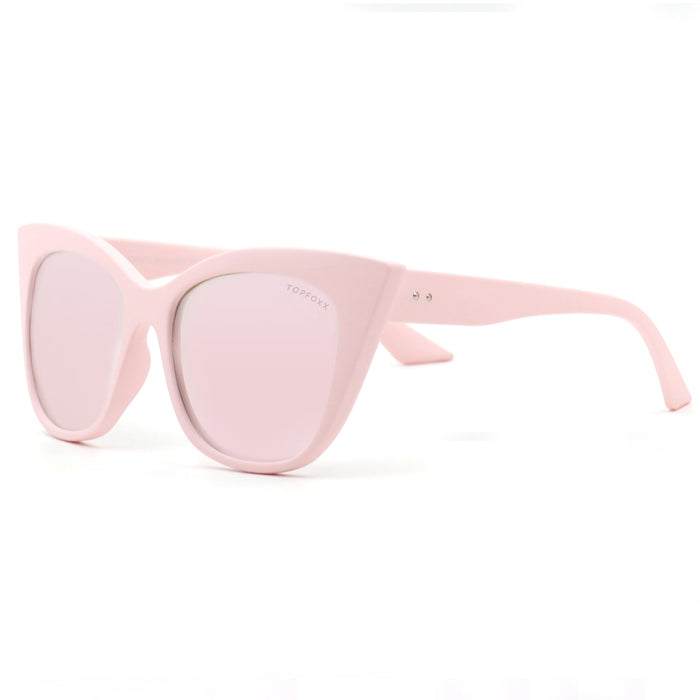 TOPFOXX Sunglasses Venice Cateye - Pink - Rose Gold