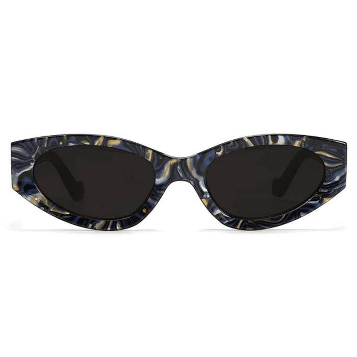 TOPFOXX Sunglasses Kat x Money Moves - Dark Blue