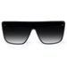 TOPFOXX Sustainable Rayz - Limited Edition Black Squared Sunglasses - Product image
