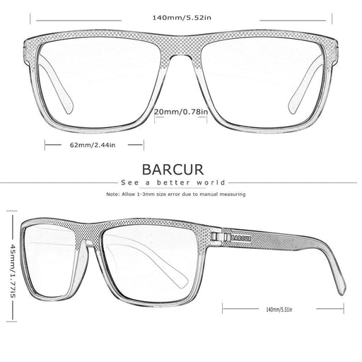 BARCUR Sport Men Vintage BARCUR Sports Sunglasses - Product image