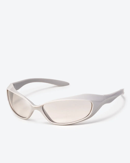 GLEAMLEY ZANE - Smoke Lenses, White Frame - Product image