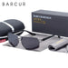 BARCUR Vintage Retro Men BARCUR Design Sunglasses for Men Driving Black - Product image