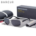 BARCUR Vintage Retro Men BARCUR Design Sunglasses for Men Driving Black - Product image