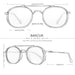 BARCUR Vintage Round Retro BARCUR Design Round Sunglasses for Men Women - Product image