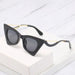 BARCUR Vintage Square Cat Eye Sunglasses Women Retro - Product image