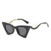 BARCUR Vintage Square Cat Eye Sunglasses Women Retro - Product image