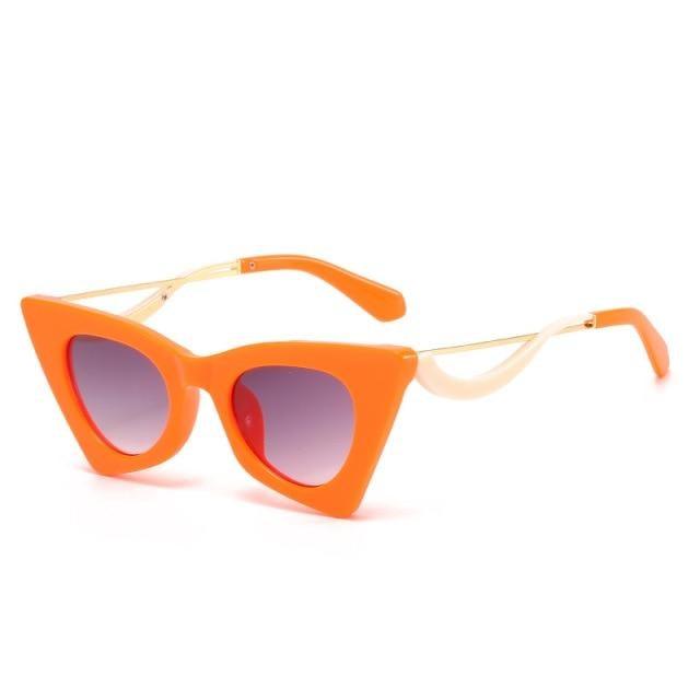 BARCUR Vintage Square Cat Eye Sunglasses Women Retro - Product image