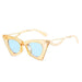 BARCUR Vintage Square Cat Eye Sunglasses Women Retro - Product image