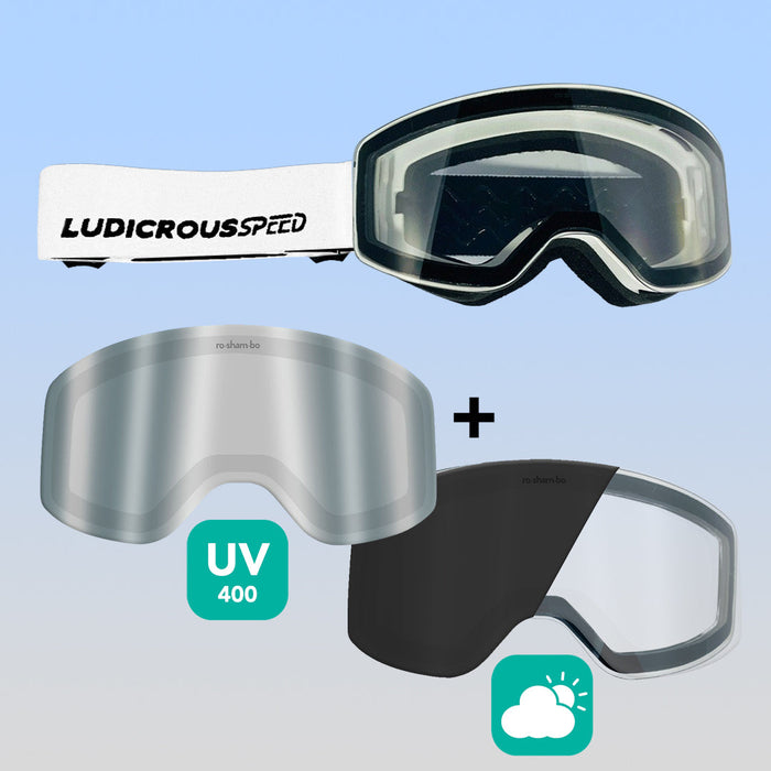 RO-SHAM-BO Sunglasses Ludicrous Speed Snow Goggles Set | Youth