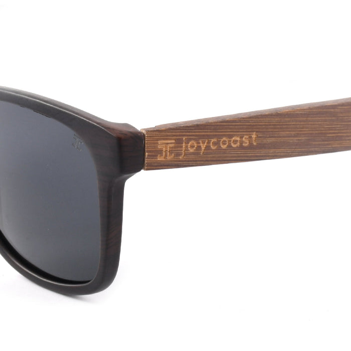 Woodgrain Mozz Walnut Wooden Sunglasses | Polarized | Joycoast