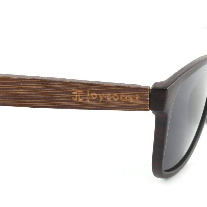 Woodgrain Mozz Walnut Wooden Sunglasses | Polarized | Joycoast