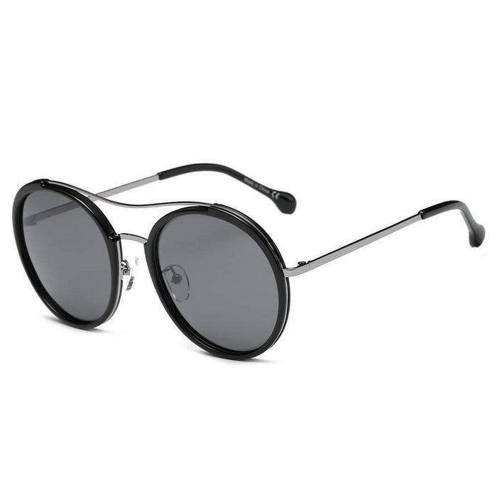 Sunglasses CRAMILO EMPORIA | CA14 Retro Polarized Lens Circle Round