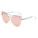 Sunglasses CRAMILO CLARCKSTON | CA02 Women's Trendy Mirrored Lens Cat Eye