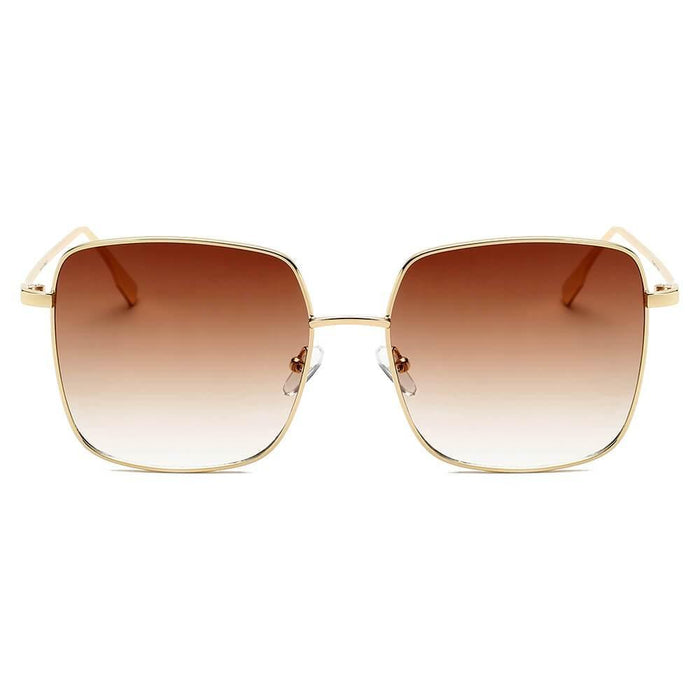Sunglasses CRAMILO ENOCH | S2068 Women Metal Flat Lens Square