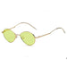 Sunglasses CRAMILO HICKORY | S3009 Small Retro Vintage Metal Round