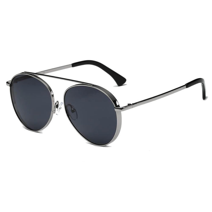 Sunglasses CRAMILO BETHEL | CA08 Retro Mirrored Lens Teardrop Aviator