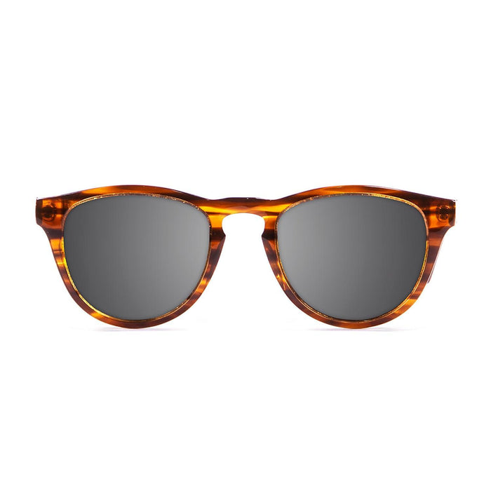 ocean sunglasses KRNglasses model AMERICA SKU 12100.3 with demy brown yellow frame and brown lens