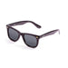 ocean sunglasses KRNglasses model CAPE SKU 17100.1 with shiny black frame and smoke lens