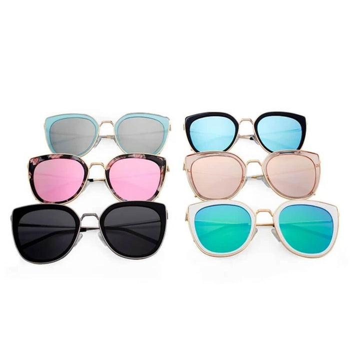 Sunglasses CRAMILO SASKIA | CA11 Womens Polarized Cat Eye Fashion Rim