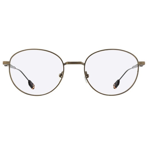 Eyeglasses IVI VISION AGENT Antique Gold & Ambercomb Tortoise