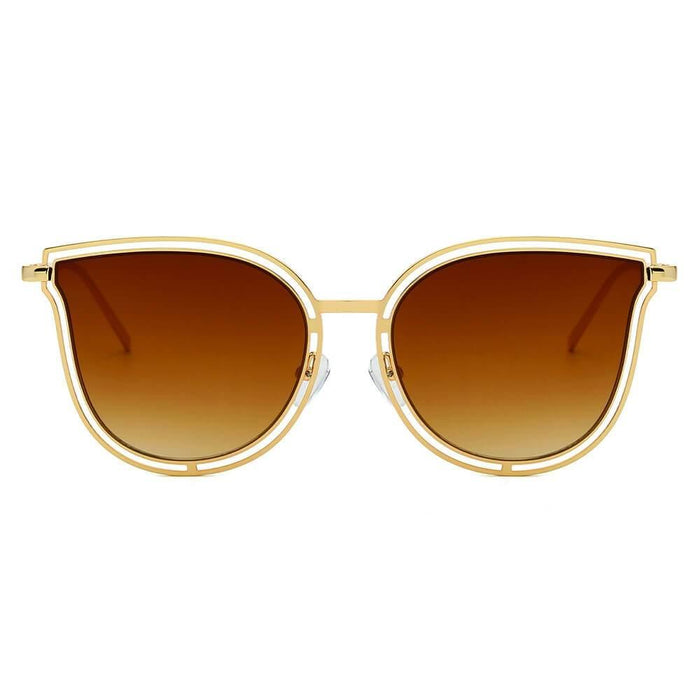 Sunglasses CRAMILO DUNDEE | S2048 Women Round Cat Eye Fashion