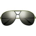 Sunglasses IVI VISION DIVISION Matte Olive/Green Grey
