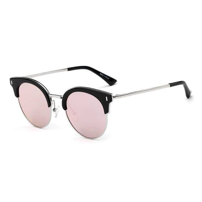 Sunglasses CRAMILO BILOXI | CA05K Women Half Frame Round Cat Eye Polarized