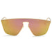 Sunglasses CRAMILO BEVERLY | S2030 Women Square Futuristic Flat Lens