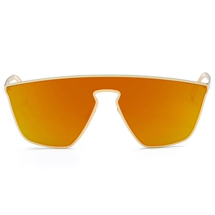 Sunglasses CRAMILO BEVERLY | S2030 Women Square Futuristic Flat Lens