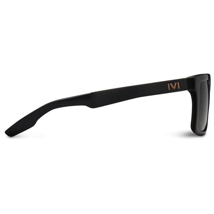 Sunglasses IVI VISION SEPULVEDA Polished Black & Copper / Grey Lens