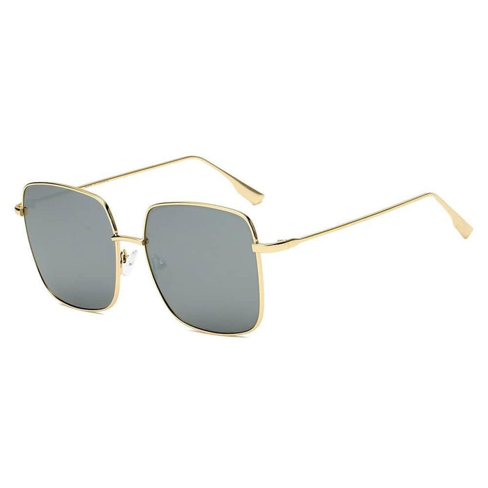 Sunglasses CRAMILO ENOCH | S2068 Women Metal Flat Lens Square