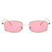 Sunglasses CRAMILO GARNER | S2076 Retro Vintage Slim Rectangle
