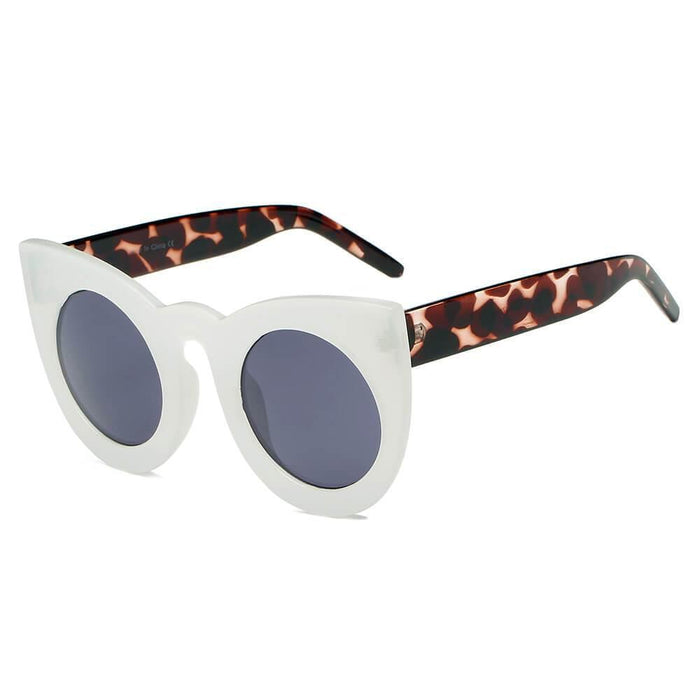 Sunglasses CRAMILO HINTON | S1066 Women Round Cat Eye Oversize