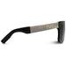 Sunglasses IVI VISION GIVING Polished Black Brushed Aluminum / Grey Polarized Lens