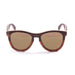 ocean sunglasses KRNglasses model WEDGE SKU 66000.0 with five layers wood frame and brown lens