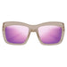 Sunglasses IVI VISION BONNIE Polished Nude / Amethyst Flame Flash Lens
