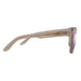 Sunglasses IVI VISION BONNIE Polished Nude / Amethyst Flame Flash Lens