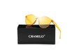 Sunglasses CRAMILO FARGO | S2005 Hipster Translucent Unisex Monochromatic Candy Colorful Lenses