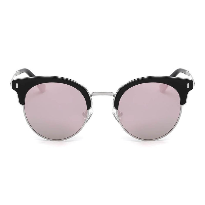 Sunglasses CRAMILO BILOXI | CA05K Women Half Frame Round Cat Eye Polarized