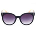 Sunglasses CRAMILO HYANNIS | E07 Jaunty Mirrored Lens Soft Cat Eye